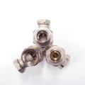 Nickel plating brass radiator valve